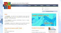 Desktop Screenshot of ajla-asso.com